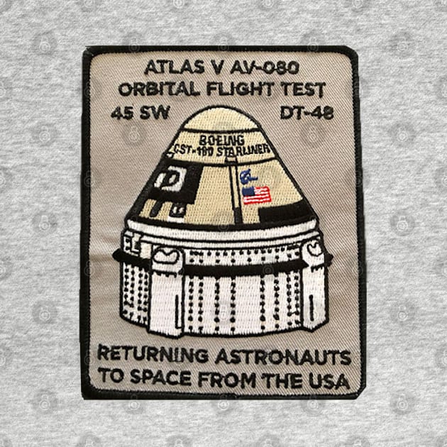 Starliner Orbital Flight Test Patch by Spacestuffplus